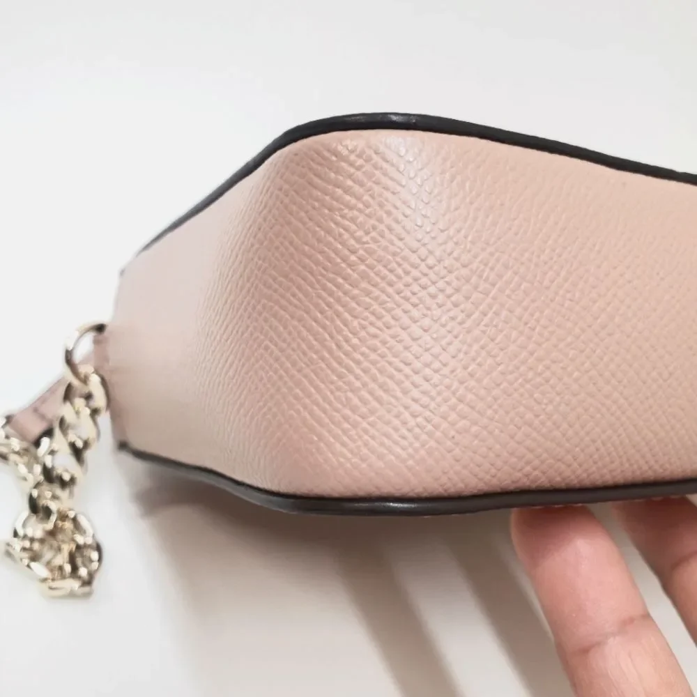 MICHAEL KORS Blush Pink Pebbled Leather Crossbody Bag – PS-1805